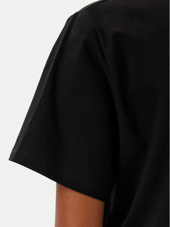 MET MET T-Shirt M10 261TS Czarny Regular Fit