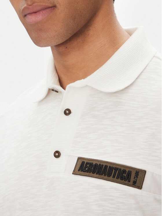 Aeronautica Militare Aeronautica Militare Polo 251PO1865J680 Bijela Regular Fit