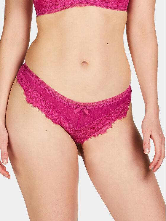 Hunkemöller Hunkemöller Braziljske spodnje hlačke Bessie Brazilian R 202656 Roza