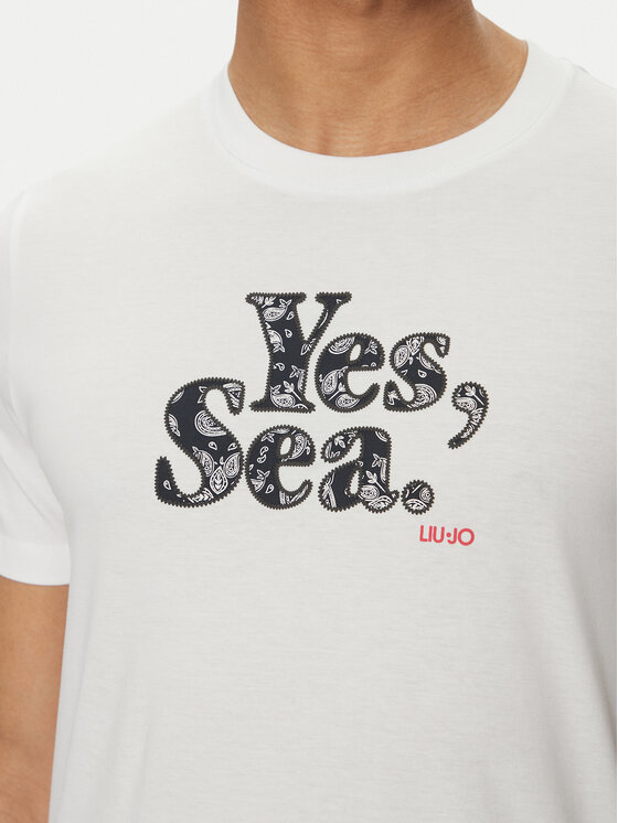 Liu Jo Liu Jo T-Shirt QA5190 J4924 Λευκό Regular Fit