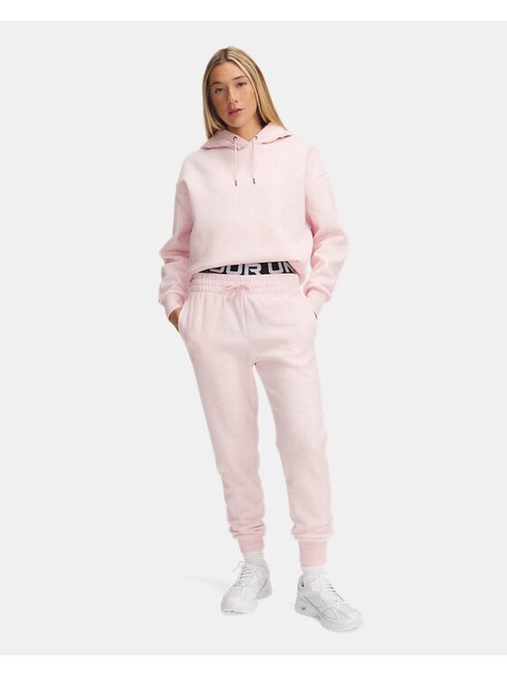 Under Armour Under Armour Spodnie dresowe 1379438-647 Różowy Regular Fit