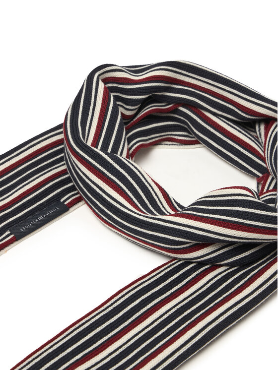 Tommy Hilfiger Tommy Hilfiger Set čiapka a šál Th Corp Love AM0AM12939 Tmavomodrá
