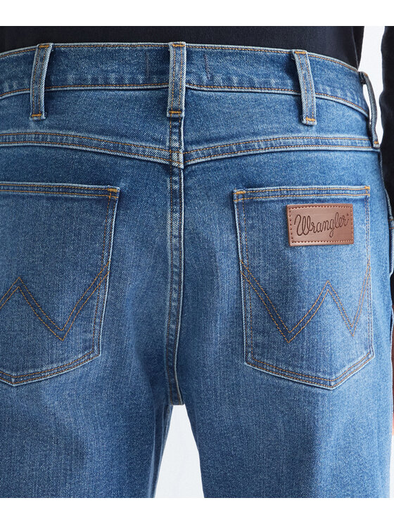 Wrangler Wrangler Jeansy 112387083 Niebieski Regular Fit