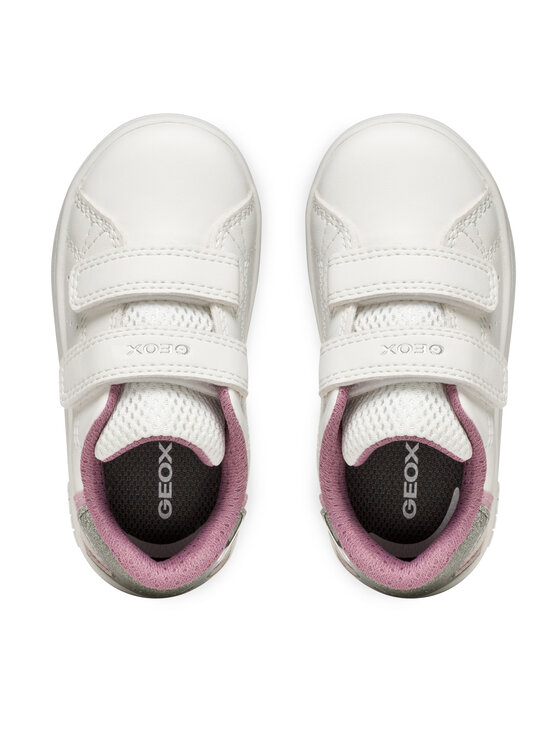 Geox Geox Sneakersy B Eclyper B365MA 0BCKC C0674 Bílá