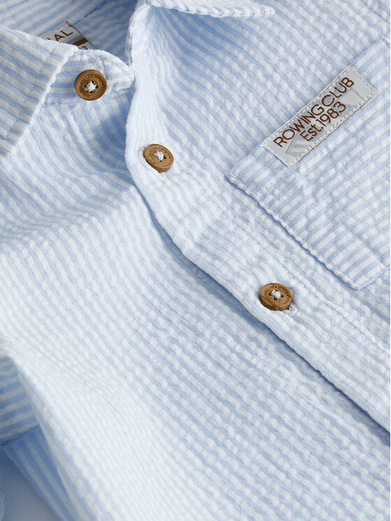 Original Marines Original Marines Сорочка DDP0287NM Блакитний Regular Fit