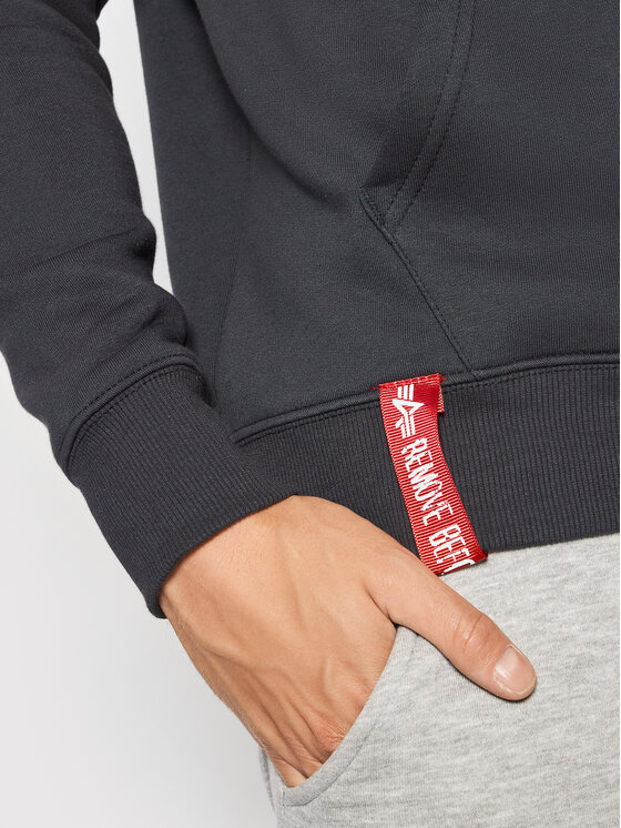 Alpha Industries Alpha Industries Mikina Basic 178312 Tmavomodrá Regular Fit