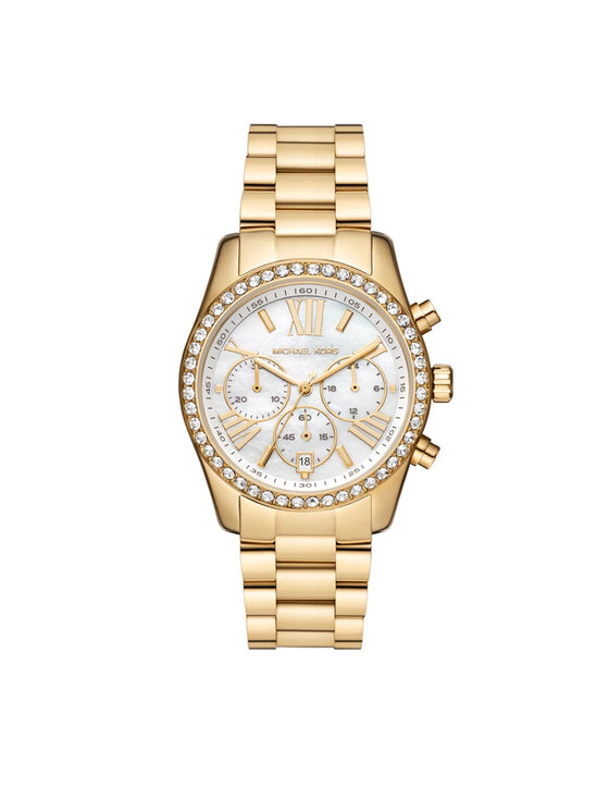 Michael Kors Ročna Ura Lexington MK7241 Zlata