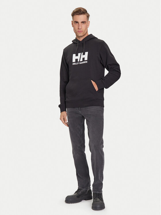 Helly Hansen Helly Hansen Bluză HH Logo 54582 Negru Regular Fit