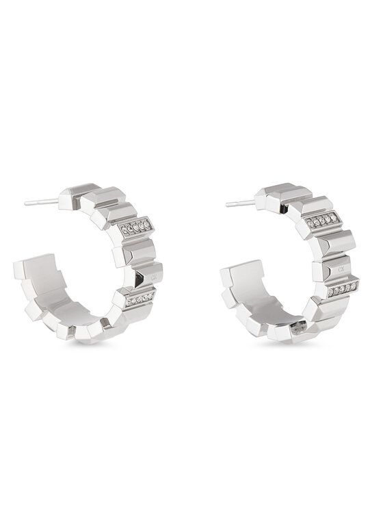 Calvin Klein Calvin Klein Uhani 35000237 Srebrna