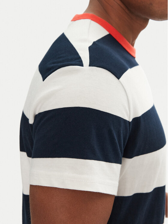 Tommy Jeans Tommy Jeans T-Shirt DM0DM20766 Granatowy Regular Fit