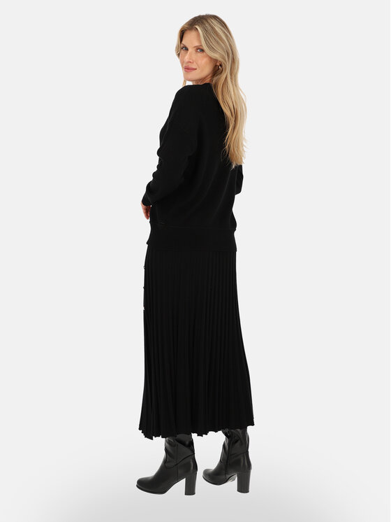 L’AF L’AF Spódnica maxi Aura Czarny Regular Fit