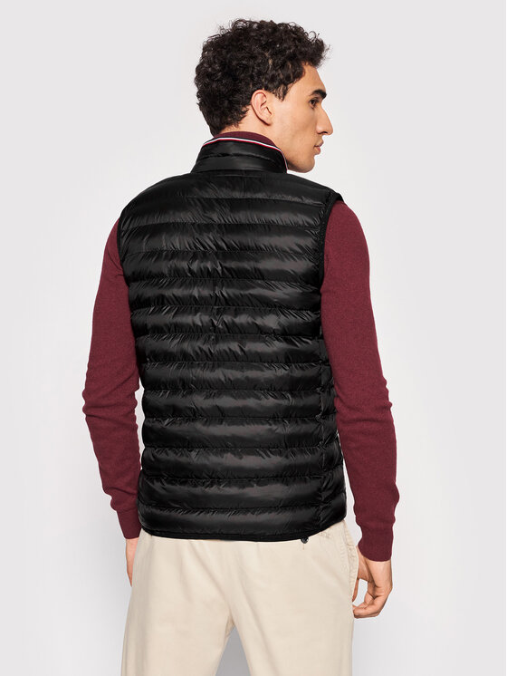 Tommy Hilfiger Tommy Hilfiger Mellény Core Circular MW0MW18762 Fekete Regular Fit