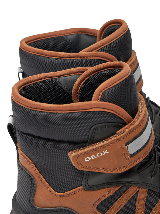 Geox Geox Zimski škornji J Flexyper Plus Boy J36LCD 0MEFU CR69B S Rjava