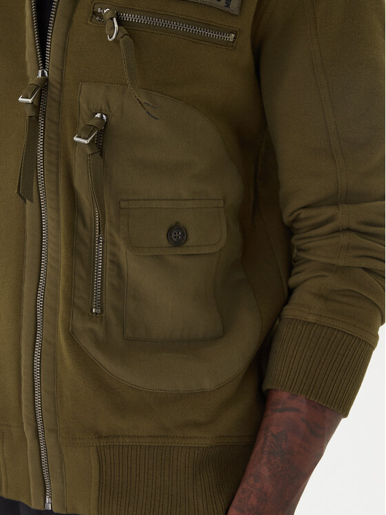 Aeronautica Militare Aeronautica Militare Felpa 252FE2069UF00668 Verde Regular Fit