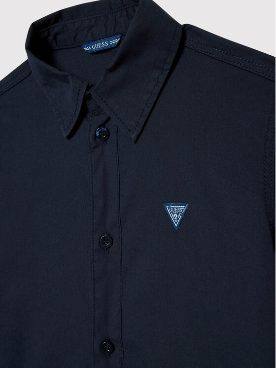 Camicia L81H14 WE5W0 Blu scuro Regular Fit