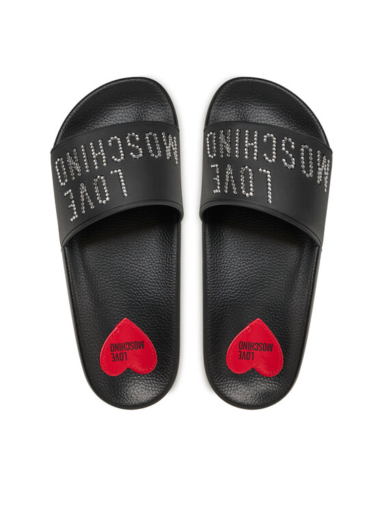 LOVE MOSCHINO LOVE MOSCHINO Šľapky JA28122G1II13000 Čierna