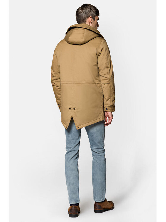 Lancerto Lancerto Kurtka zimowa Stockholm KU097222000001 Beżowy Regular Fit