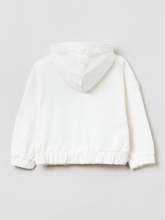 Felpa 1703583 Bianco Regular Fit
