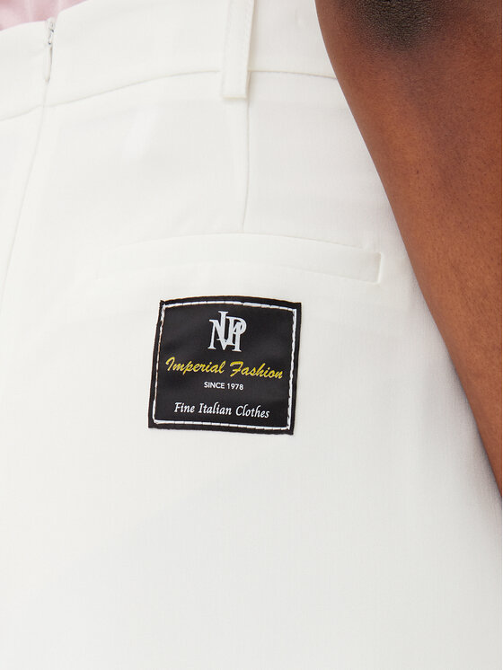 Imperial Imperial Spódnica mini GMA9JIC Écru Regular Fit