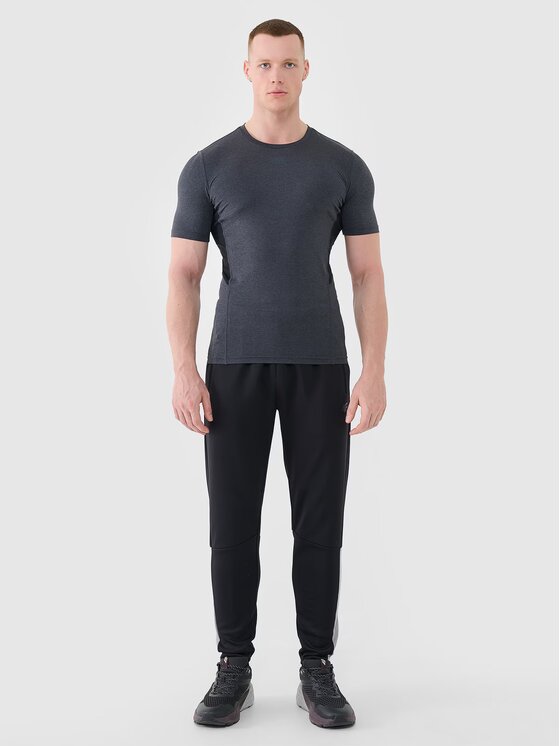 4F 4F Pantaloni di tessuto 4FWSS25TFTRM0836-20S Nero Regular Fit