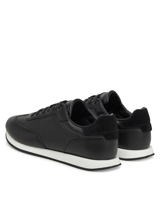 Calvin Klein Calvin Klein Tenisice Low Top Lace Up Tmbl Lth HM0HM01804 Crna