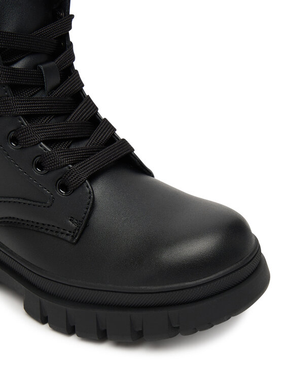 Tommy Hilfiger Tommy Hilfiger Trapery Lace-Up Bootie T3A5-34046-1695 S Czarny