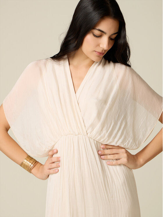 Oltre Oltre Abito da sera 7032J000857N021 Bianco A-Line Fit