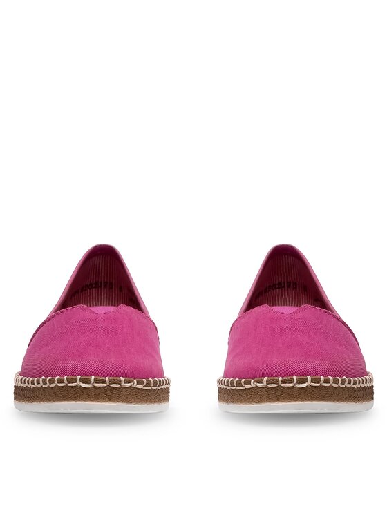 Rieker Rieker Espadryle M2278-31 Różowy