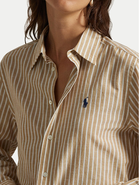 Polo Ralph Lauren Polo Ralph Lauren Риза 211971514501 Бежов Classic Fit