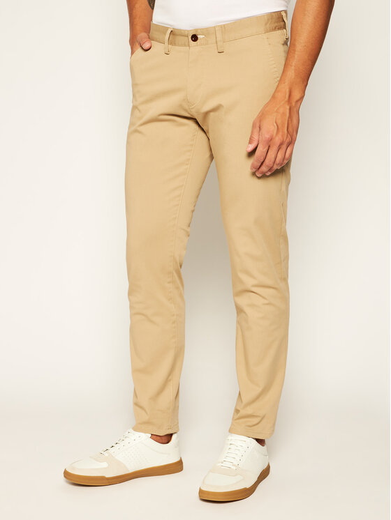 gant slim fit twill chinos