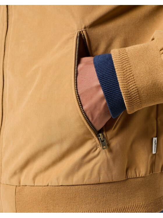 Wrangler Wrangler Kurtka przejściowa Harrington Jacket Dijon Żółty Regular Fit