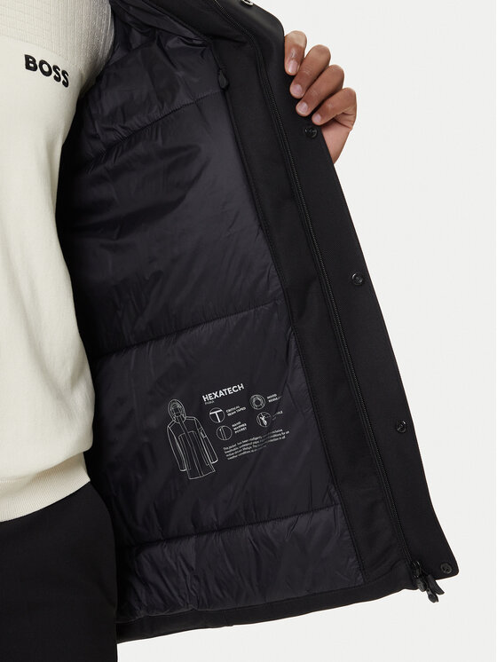 BOSS BOSS Parka Hexatech 50544563 Crna Regular Fit