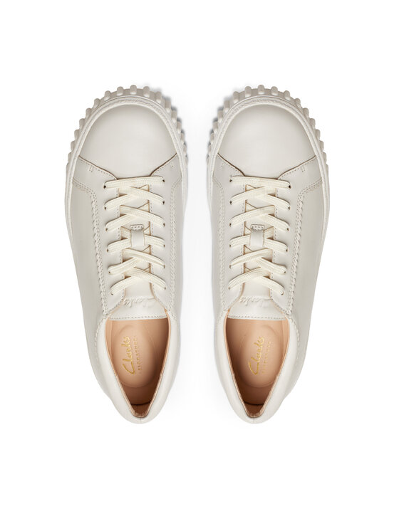 Clarks Clarks Sneakersy Mayhill Walk 26177817 Biały