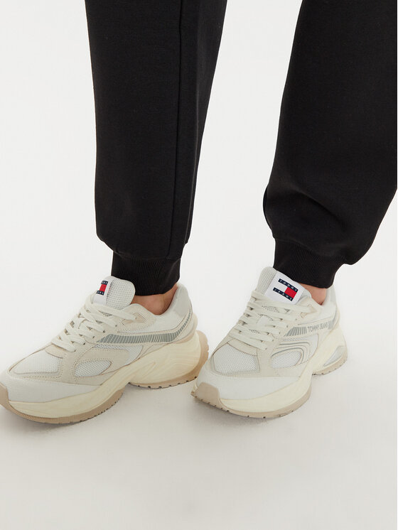 Tommy Hilfiger Tommy Hilfiger Долнище анцуг Essential WW0WW45966 Черен Regular Fit