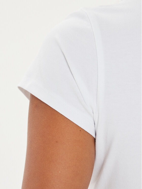 Guess Guess T-Shirt W4YI67 K49A1 Λευκό Regular Fit