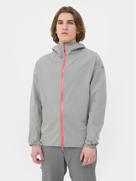 4F 4F Kurtka outdoor 4FSS23TTJAM057-11S Biały Regular Fit