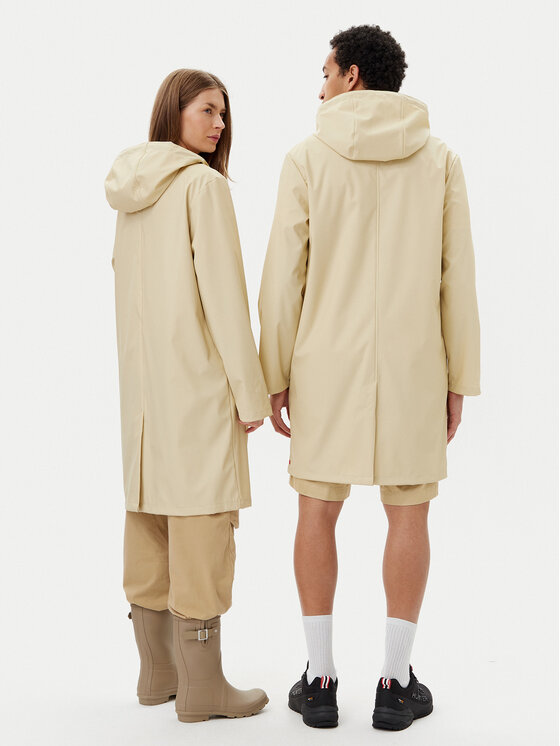 Hunter Hunter Dežna jakna Andrea Unisex HARU0002244 Bež Regular Fit