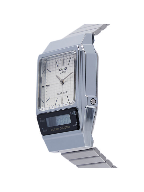 Casio Casio Zegarek AQ-800E-7AEF Srebrny