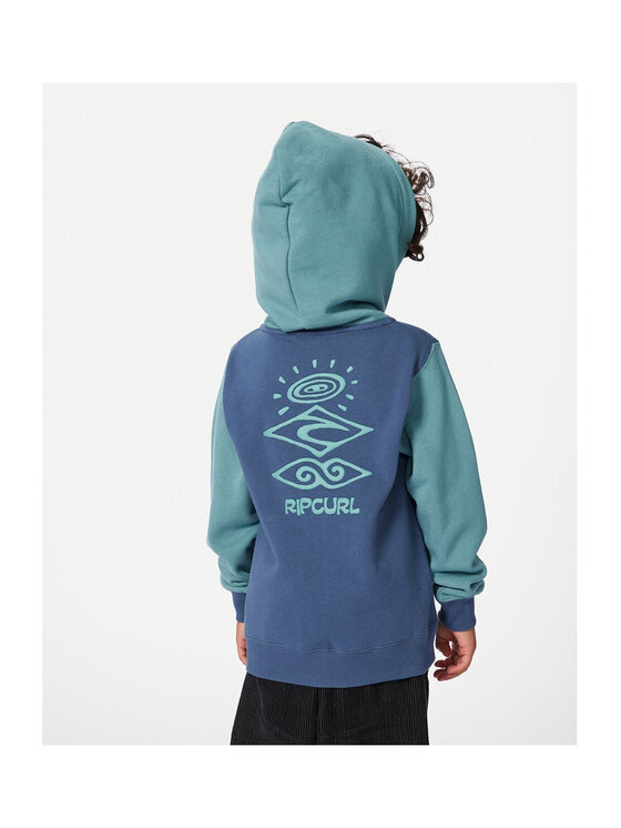 Rip Curl Rip Curl Bluza Grom Energy Z/T Hood - Boy Niebieski Standard Fit