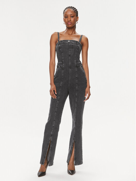 Karl Lagerfeld Jeans Karl Lagerfeld Jeans Kombinezon 240J1309 Siva Skinny Fit