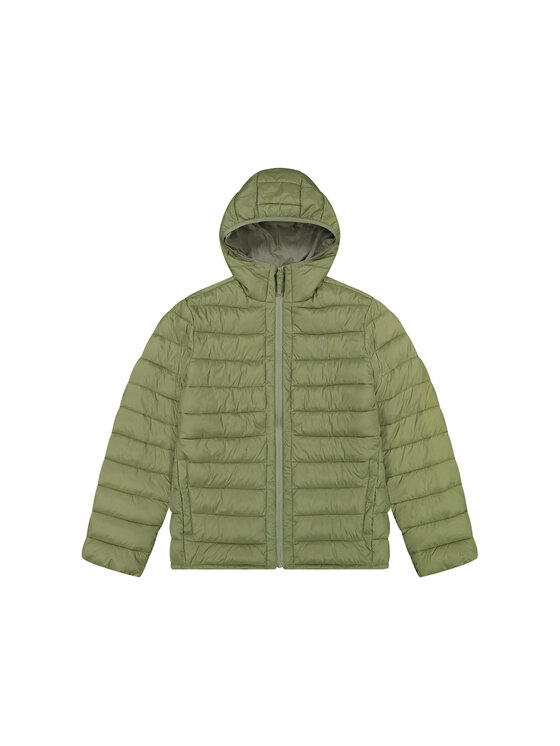 Lee Lee Kurtka zimowa PUFFER JACKET Zielony Regular Fit