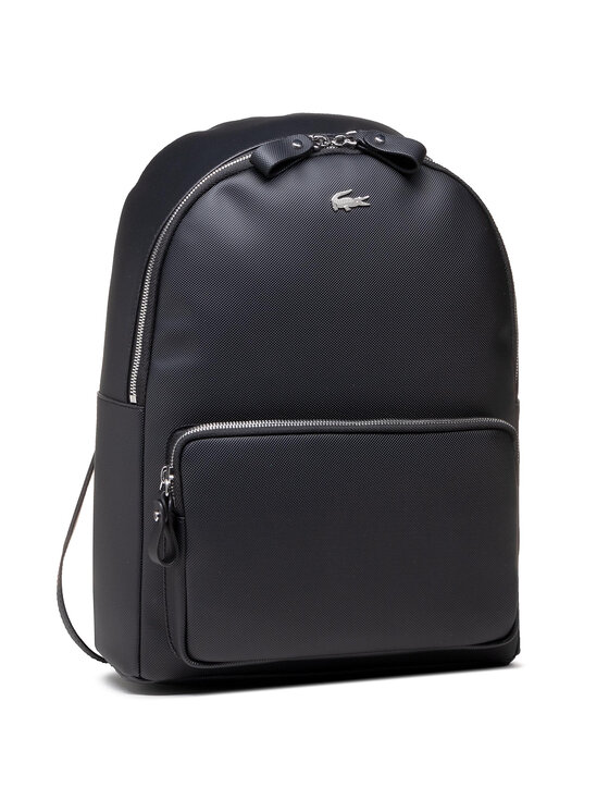 lacoste logo backpack