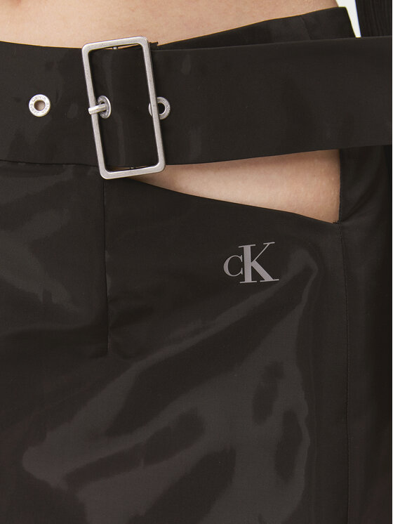 Calvin Klein Jeans Calvin Klein Jeans Mini sukně J20J222224 Černá Regular Fit