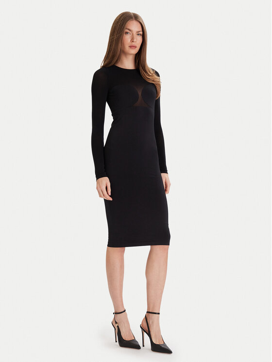 Wolford Wolford Koktejlové šaty Bustier 57200 Černá Slim Fit