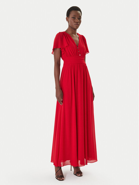Morgan Morgan Rochie de seară 261-RLUCY Roșu Regular Fit