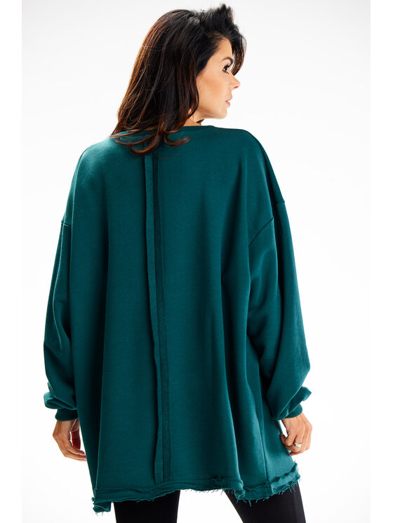 Infinite You Infinite You Felpa M335 Verde Basic Fit