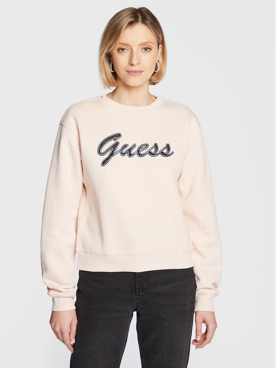 Női Pulóver Guess, Méret: XS, Rózsaszín, W3RQ10 K9Z21
