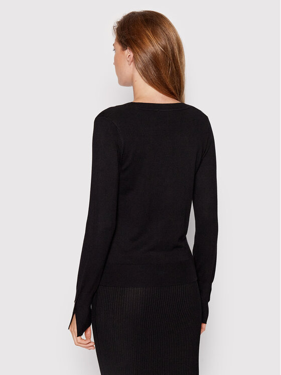 Guess Guess Kardigāns Zena W2YR33 Z2V62 Melns Regular Fit