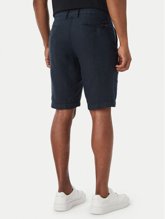 KARL LAGERFELD KARL LAGERFELD Bavlnené šortky 265320 562818 Tmavomodrá Regular Fit