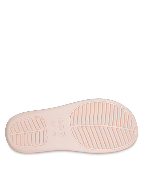 Crocs Crocs Şlapi Getaway Platform H-Strap 209409 Écru